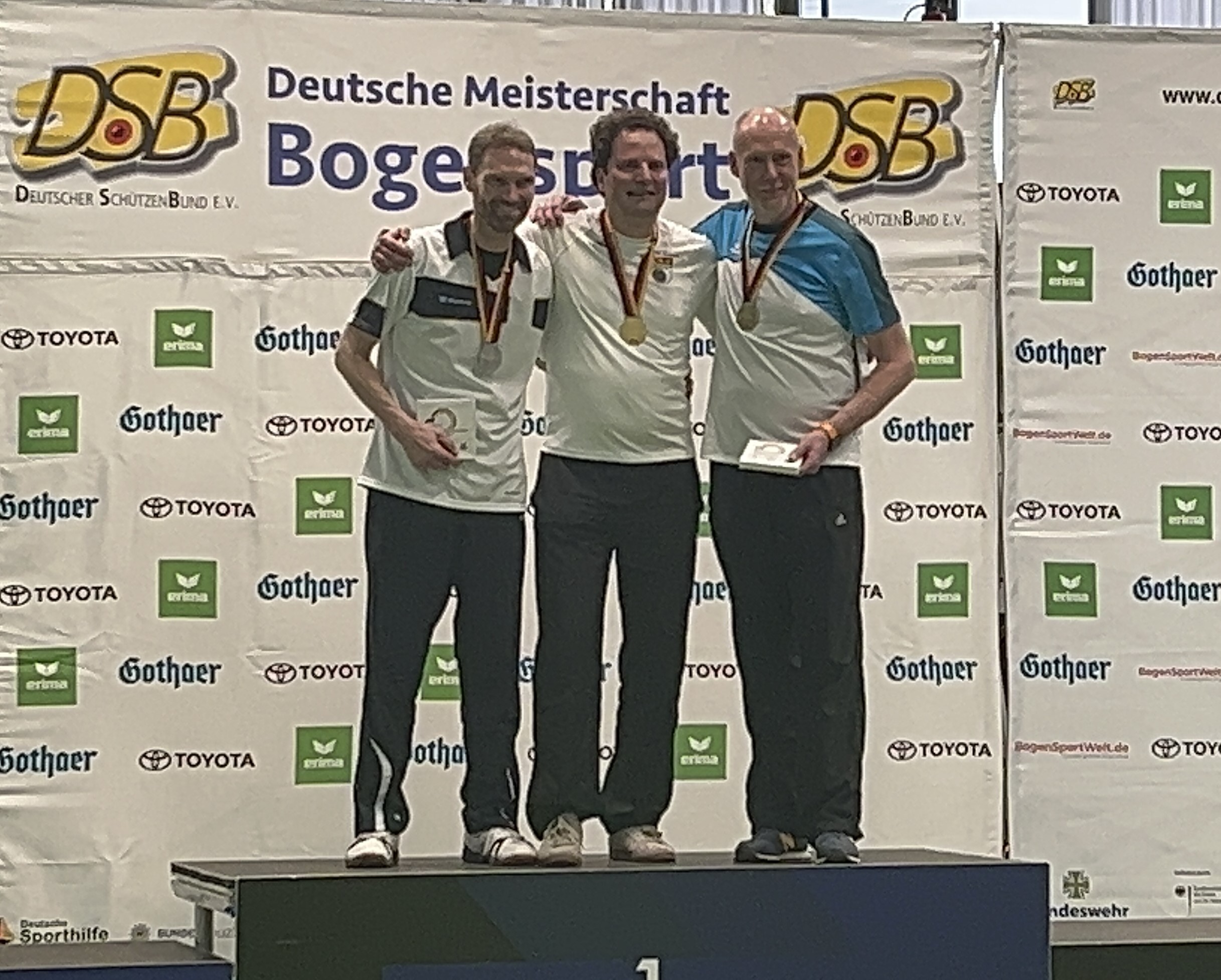 1. Platz Mannschaft